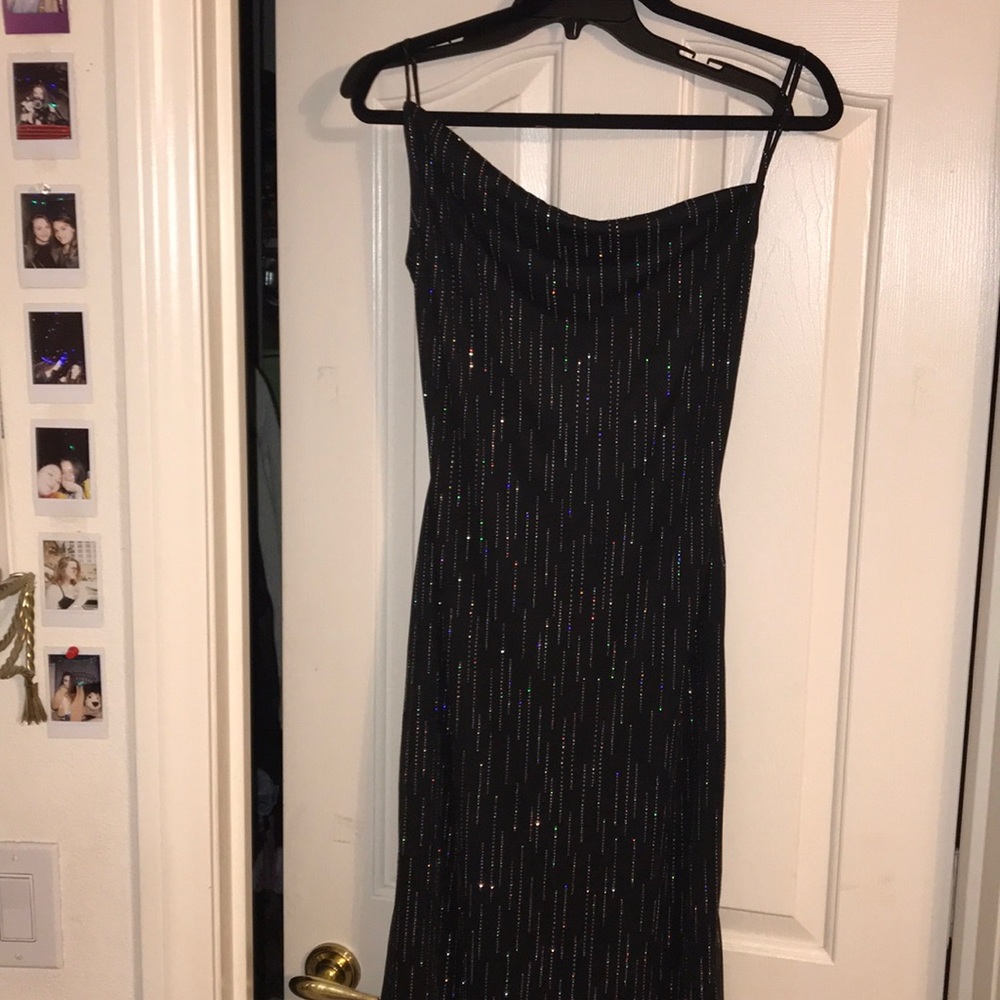 Jeweled Backless Dress